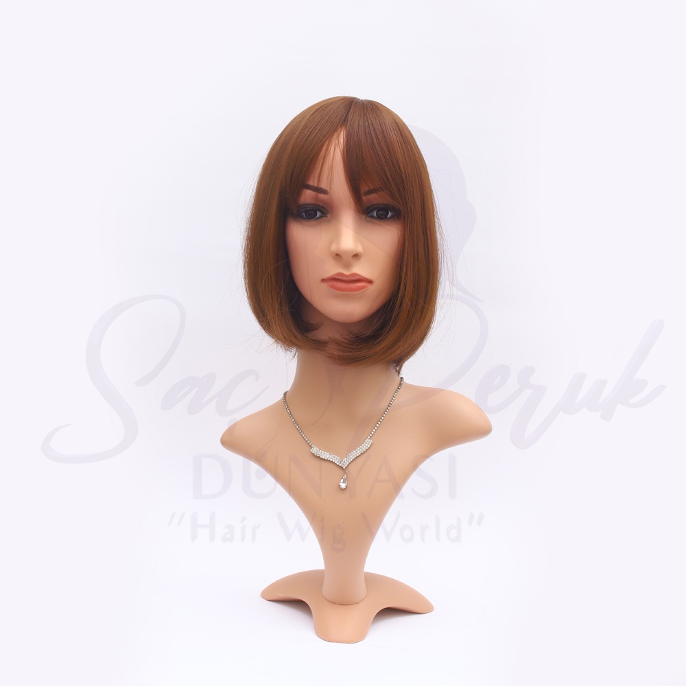 Synthetic Short Length Wig Brown