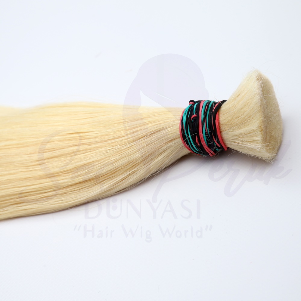 Ham Saç Platin 60 cm