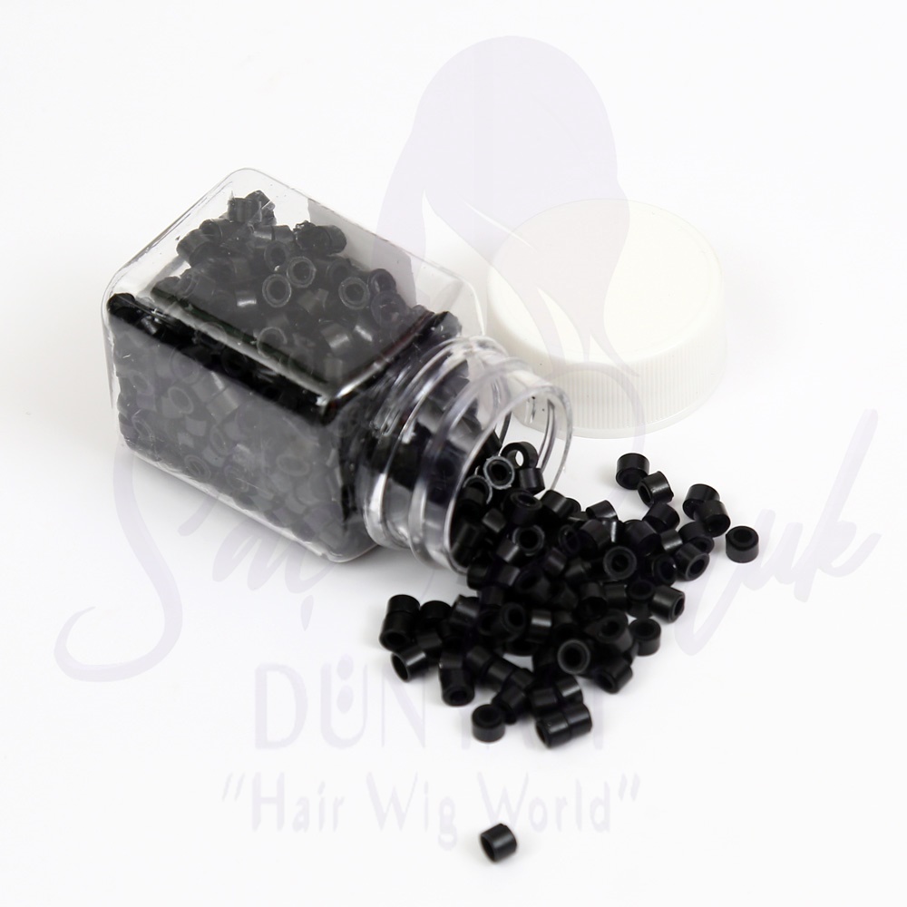 Silicone Beads Black