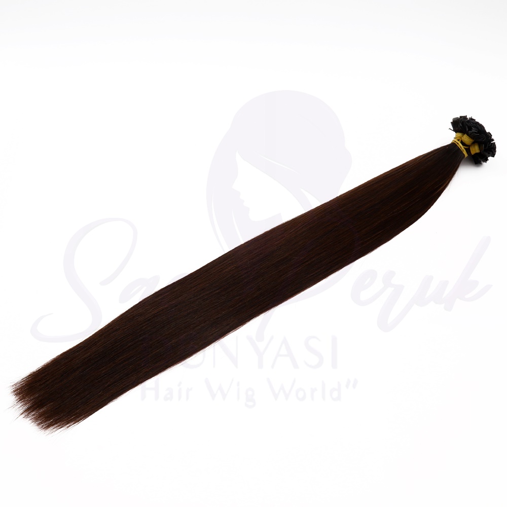 Micro Keratin Source Dark Brown 60 cm