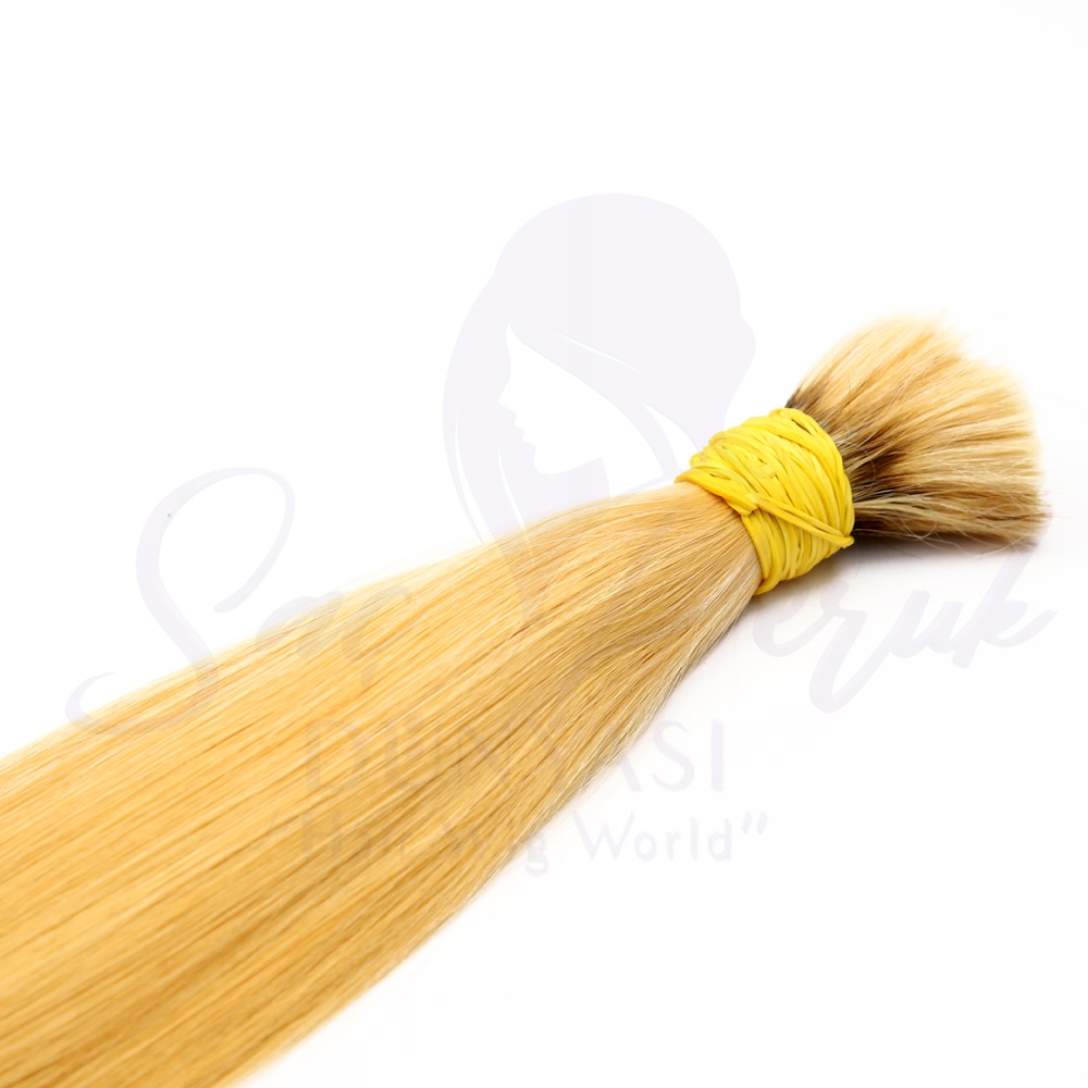 Ham Saç Karamel 70 cm
