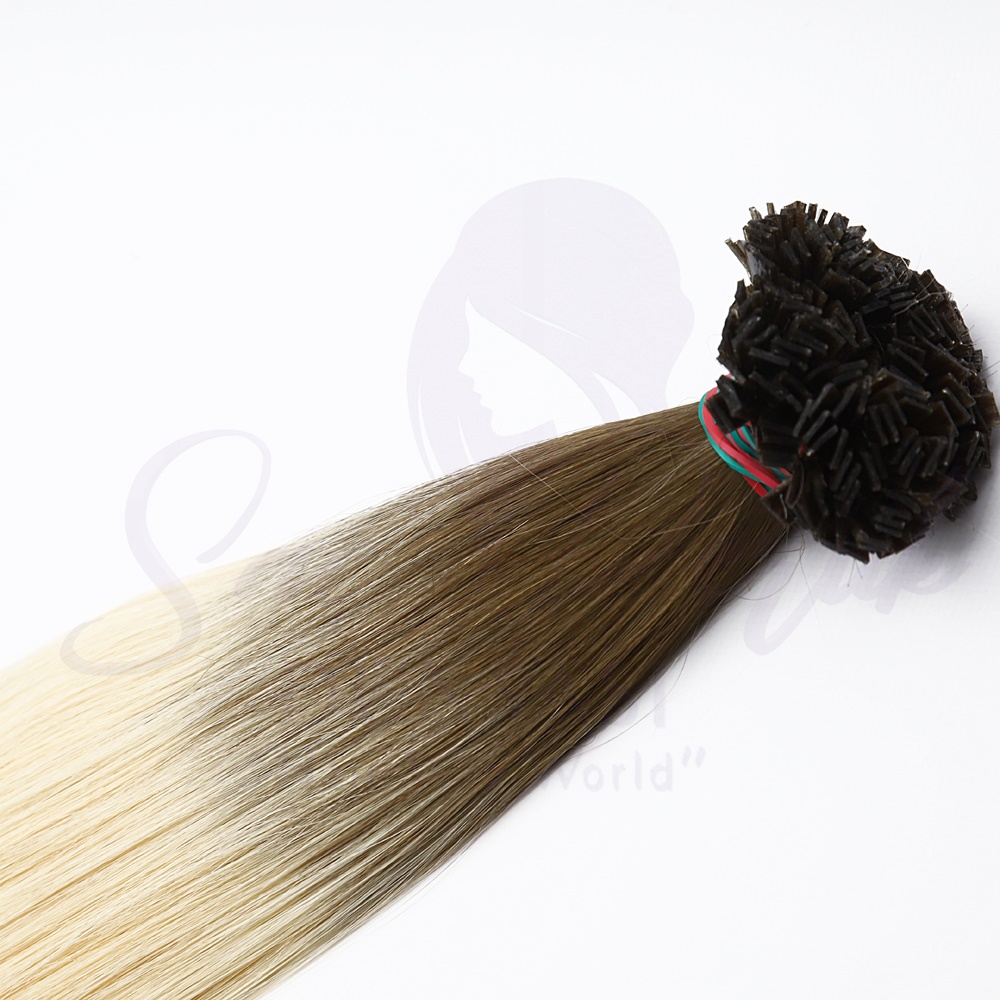 Mikro Keratin Kaynak Ombreli Kumral Platin 70 cm