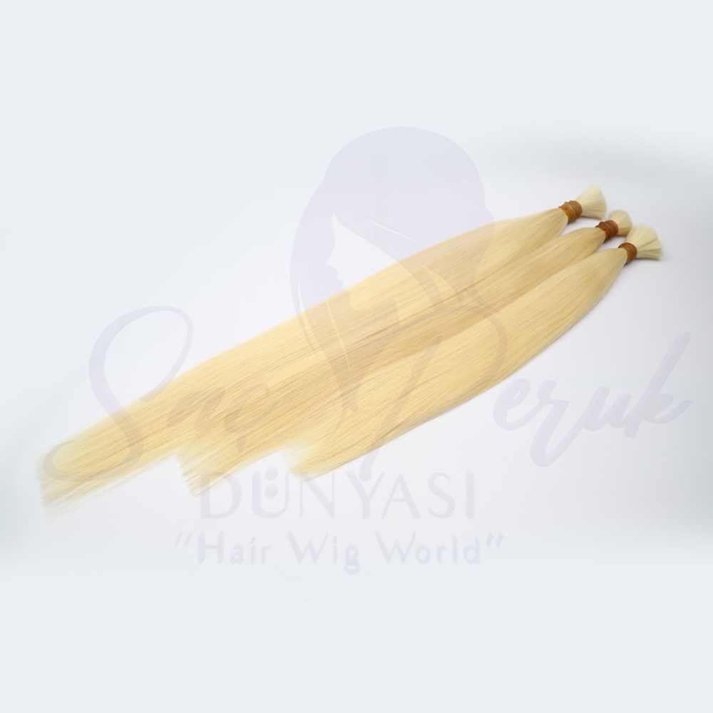 Virgin Platin Ham Saç 70cm